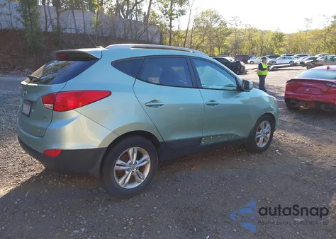 2013 Hyundai Tucson Gls from USA, damaged, VIN KM8JUCAC2DU582647